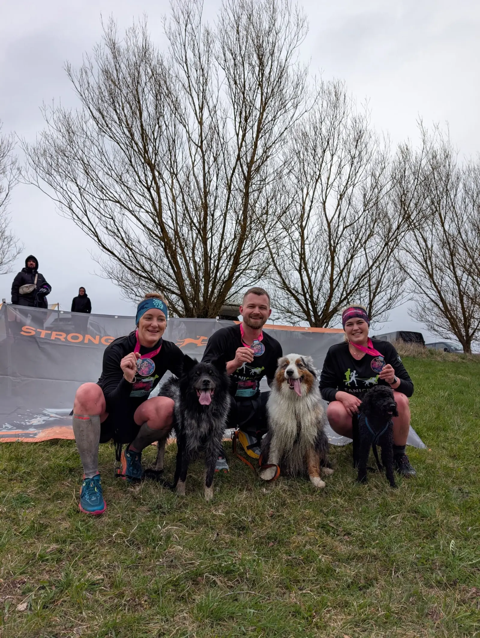 Canicross-Team Mensch-Hund-Gemeinschaft in Oberösterreich